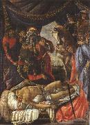 Sandro Botticelli Discovery of the Body of Holofernes (mk36) Spain oil painting artist